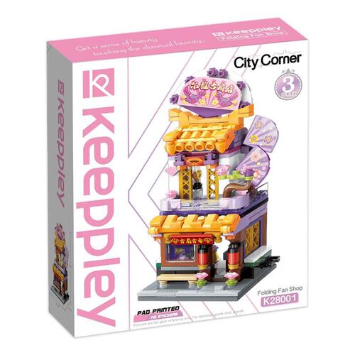 Qman City Corner Folding Fan Shop