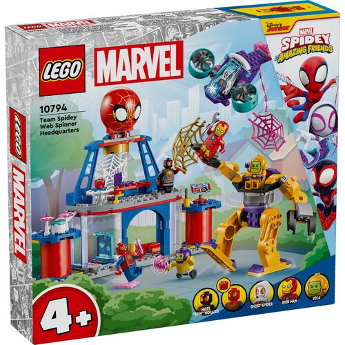 LEGO Marvel Team Spidey Web Spinner Headquarters 10794 Toys