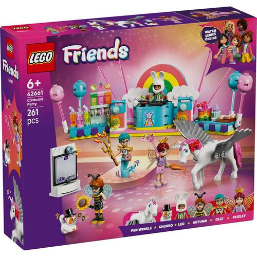 LEGO Friends Costume Party With Unicorn & Fairy 42661