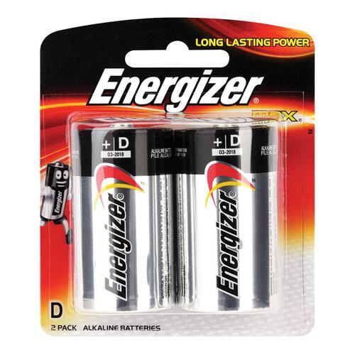 Energizer Max Batteries Size D - 2 Pack