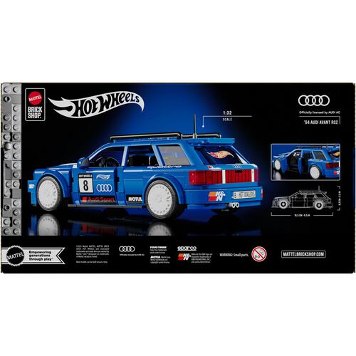 Mattel Brick Shop Hot Wheels Racer Audi