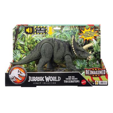 Jurassic World Reimagined Real Feel Triceratops