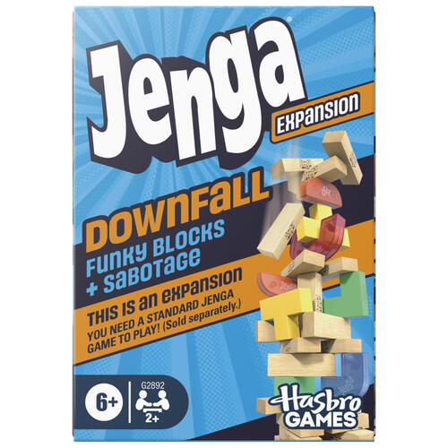 Hasbro Gaming Jenga Expansion Downfall