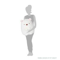 Sumikkogurashi San-X Original Shirokuma Soft Toy - JUMBO
