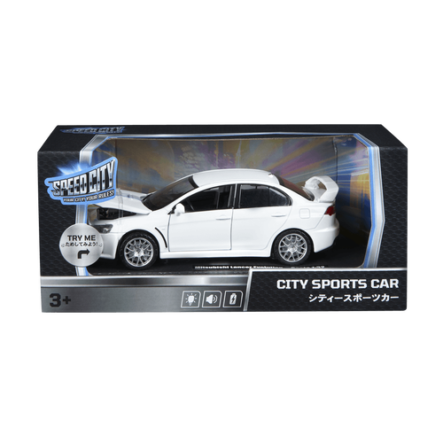 Speed City 1:32 Diecast Vroom - Mitsubishi Lancer