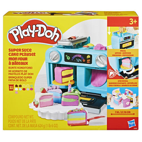 Play-Doh Super Slice Cake Playset