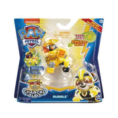Paw Patrol Mighty Pups Charged Up Figure - Assorted