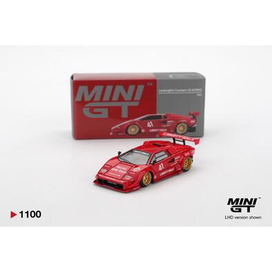 Mini GT Lamborghini Countach LB-WORKS Red