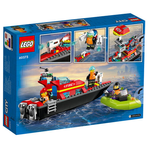 LEGO City Fire Rescue Boat 60373