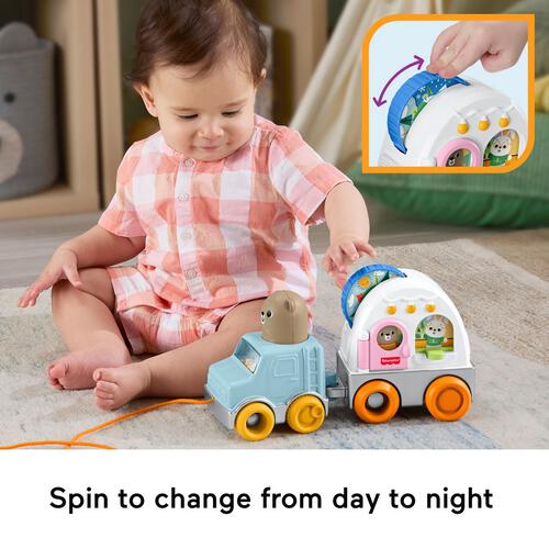 Fisher Price Infant Pull Along Camping Vehicle