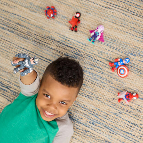 Marvel Spidey and His Amazing Friends Rhino Roundup Set