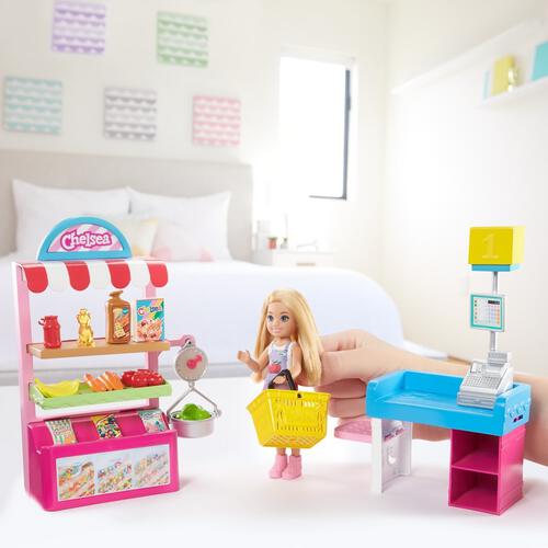  Barbie Chelsea Doll And Snack Stand Playset