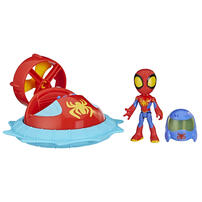 Marvel Spidey and His Amazing Friends Web-Spinners Vehicle, Figure, and Helmet Accessory - Assorted