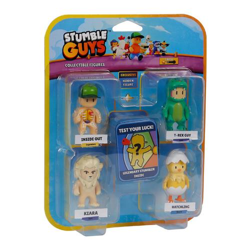 Stumble Guys figures 5 pack blister - Assorted