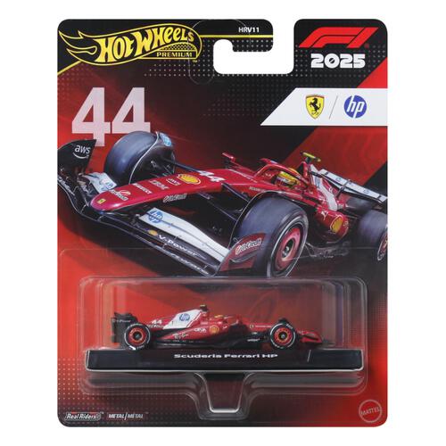 Hot Wheels HRV11 Premium Formula 1 Racing Cars Dash L Set of 8