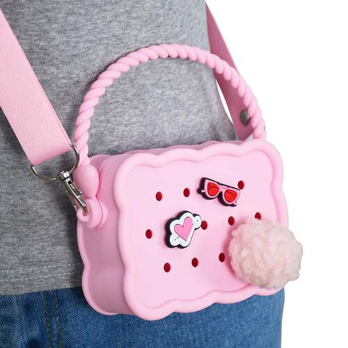 playpop Rosy Pink Mini Silicone Bag