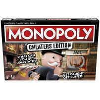 Monopoly Game: Cheaters Edition Board Game Ages 8 and Up