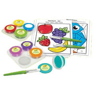 Crayola Yk Deluxe Washable Spill Prf Paint Kit