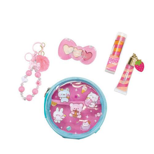 Hot Focus Travel Beauty Critters Beauty Kit Washable Non-Toxic Makeup Toy Set