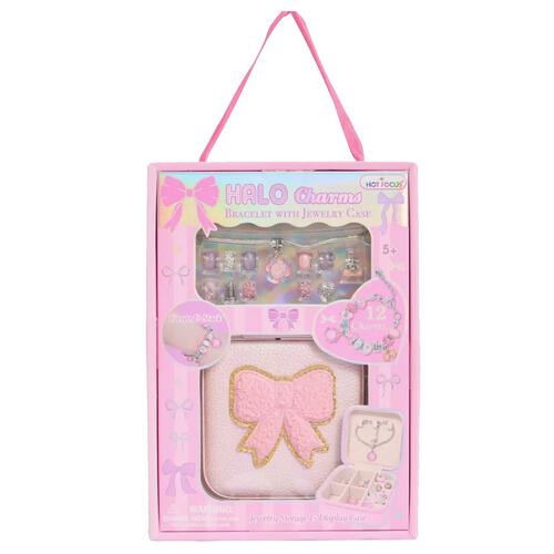 Hot Focus Halo Charms Bracelet & Jewelry Case Bowtiful Fashion Jewelry Accessories