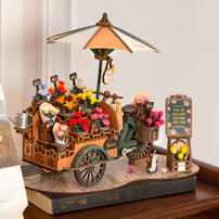 Robotime Rolife Blossom Cart