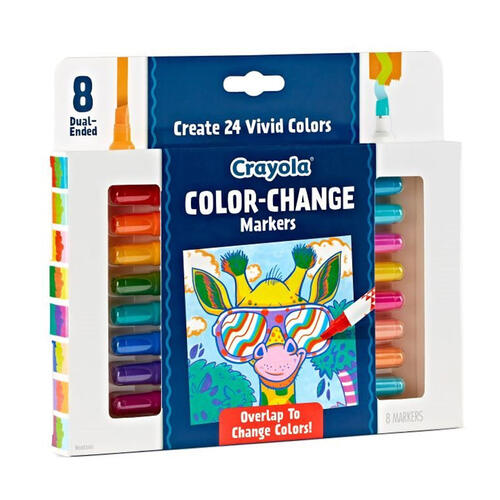 Crayola 8Ct Color Change Doodle Marker