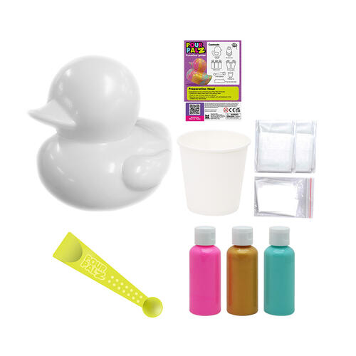 Pour PalZ Large Paint Rubber Duck - Assorted (1 Pc)
