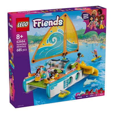 LEGO Friends Travel Boat Adventure 42664