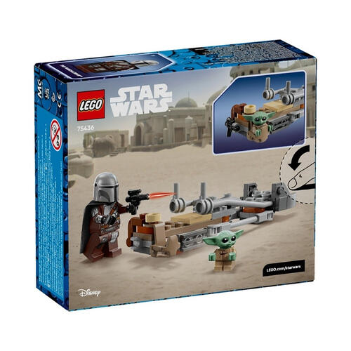 LEGO Star Wars The Mandalorian & Grogu's Speeder Bike 75436