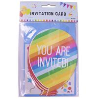 Invitation Card 6 Pieces