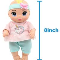 New Adventures Magic Nursery Tote Along Baby 8-Inch Doll