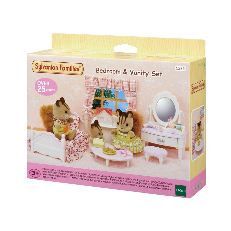 Sylvanian Families Bedroom And Vanity 