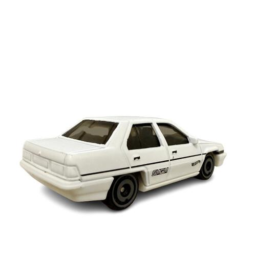 Hot Wheels Proton Saga White
