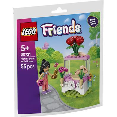 (Free Gift) LEGO Friends Flower Stand with Roses 30721 (While Stock Last)