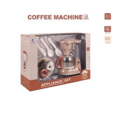 My Little Home Drip Coffee Machine with Accessories - Light and Sound (Beige)