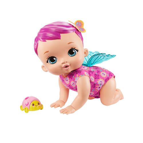 My Garden Baby Giggle & Crawl Baby Butterfly Doll