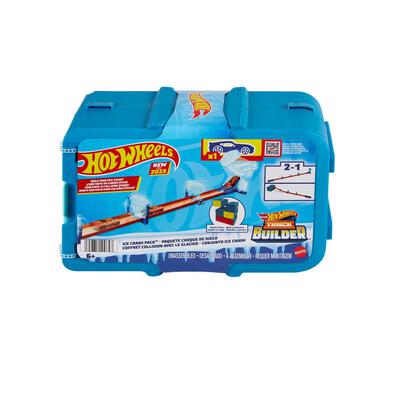 Hot Wheels Track Builder Ice Crash Pack