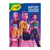 Crayola K-Pop Demon Hunters Coloring Book 96 Pages