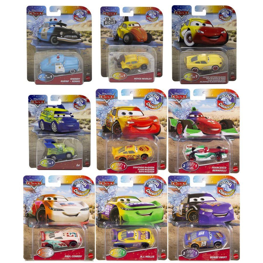Cars Colour Changers Singles - Assortment | Toys