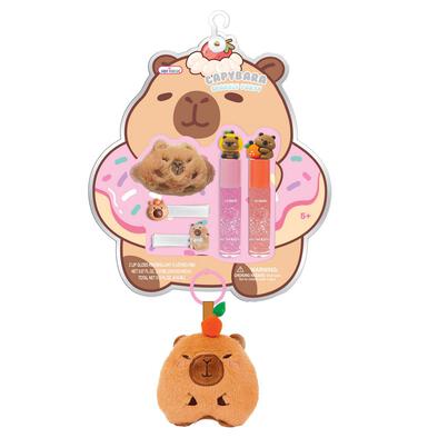 Hot Focus Sparkle Party Capybara Beauty Kit Washable Non-Toxic Makeup Toy Set