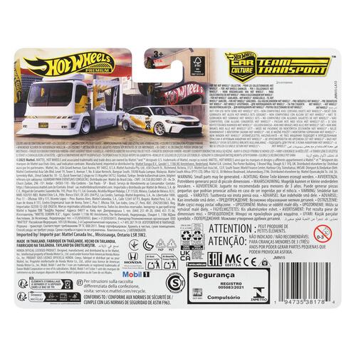 Hot Wheels JMN15 Team Transport Legends (Honda Civic Type R)