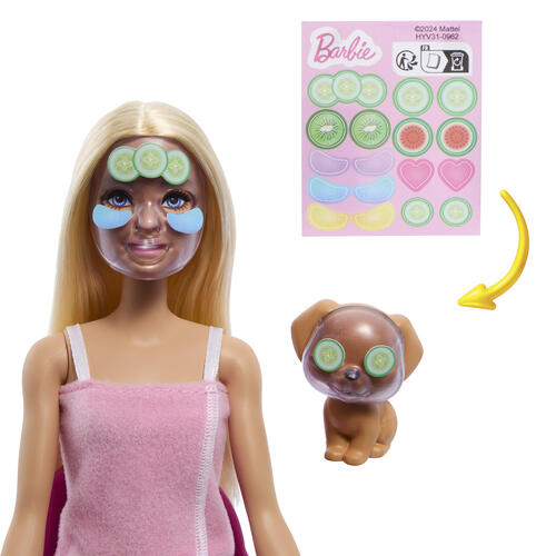 Barbie Fabulous Wellness Face Mask Playset