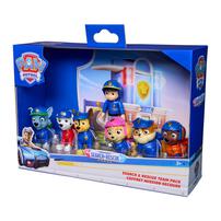 Paw Patrol Search & Rescue Team Figure Pack with 7 Collectible Figures