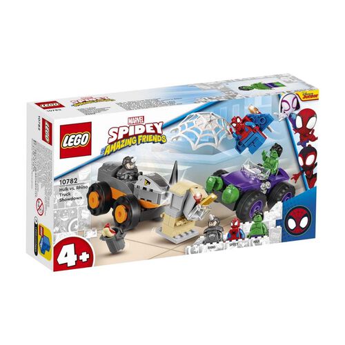 LEGO Marvel Super Heroes Hulk vs. Rhino Truck Showdown 10782
