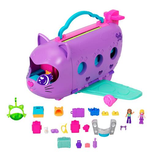 Polly Pocket Kitty Plane