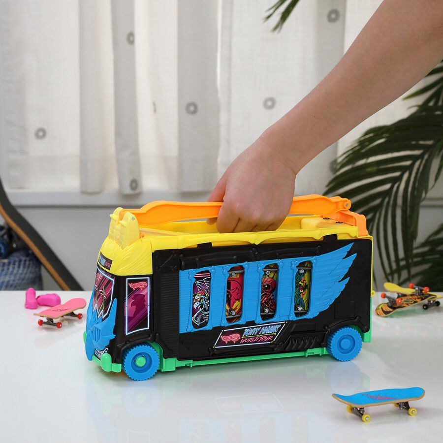 Hot Wheels Skate Tony Hawk Transforming Skate Bus | Toys