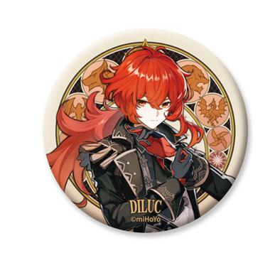 Genshin Impact Character Badge -Diluc (Mondstadt Theme )