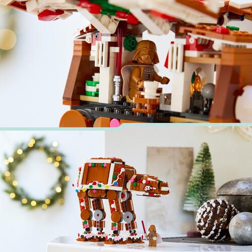 LEGO Star Wars Gingerbread At-At Walker, Christmas Craft Building Set 40806