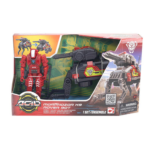 A.C.I.D. Morphozor K9 Rover Bot Playset