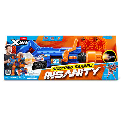 X-Shot Insanity Series 1 Smoking Barrel (72Darts)
